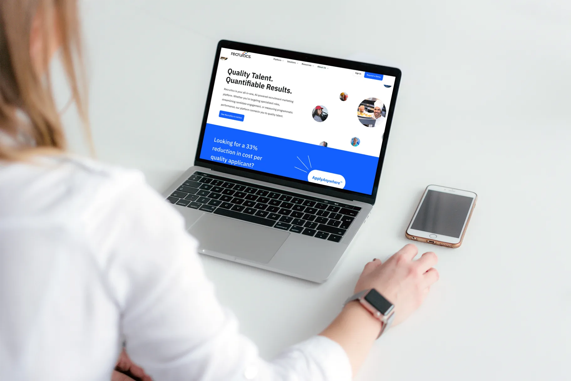 Recruitics case study, HR Tech